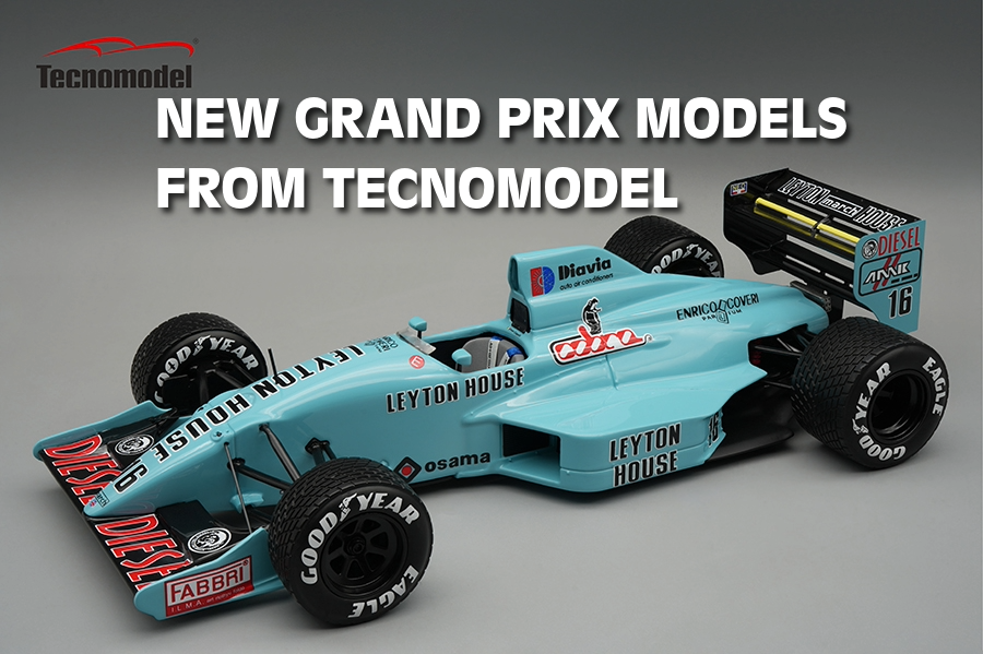 New Grand Prix Models by Tecnomodel 22 May 2025