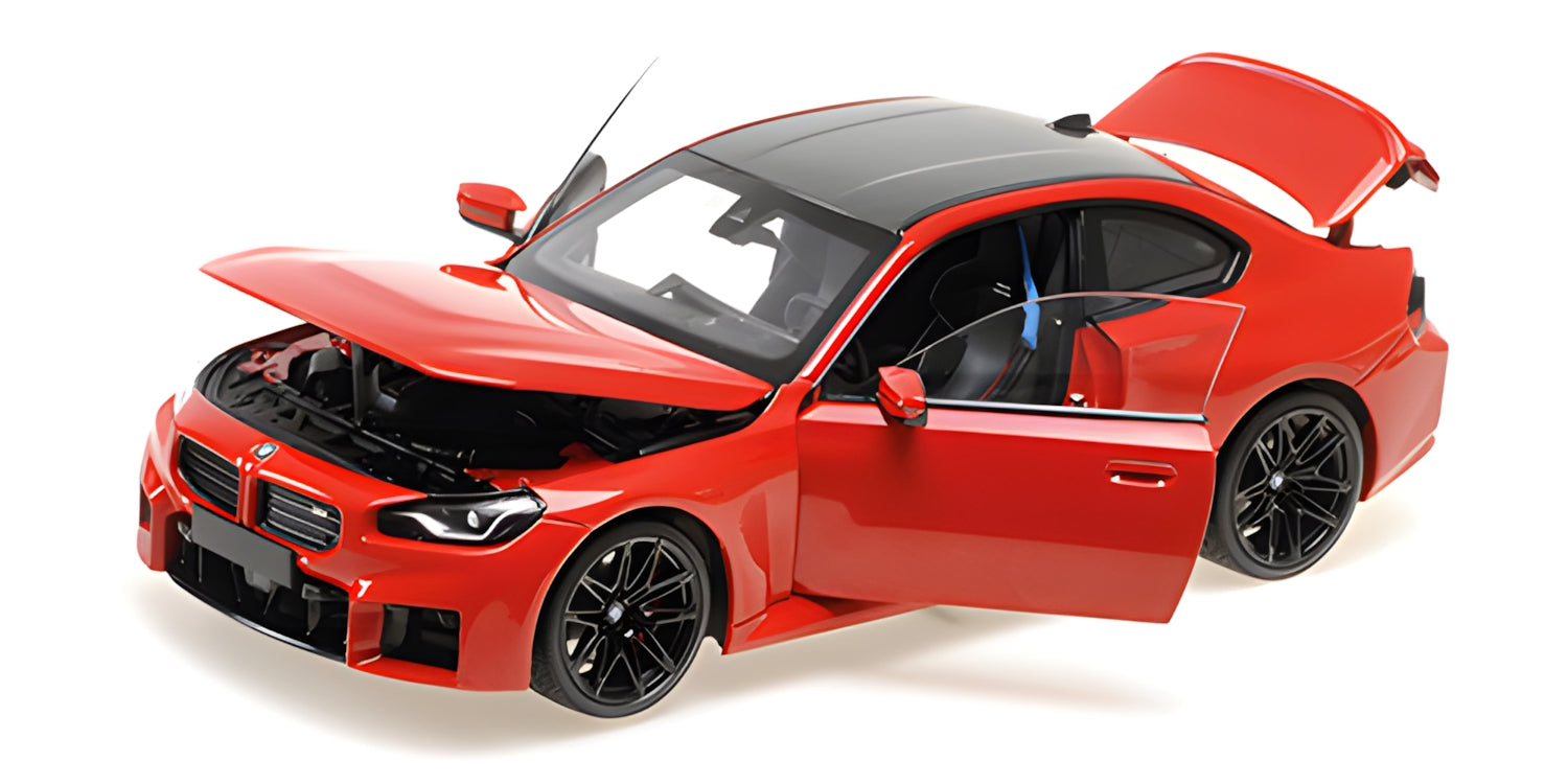 Minichamps 1:18 M2 (G87) Red Metallic 2023 - Diecast Model