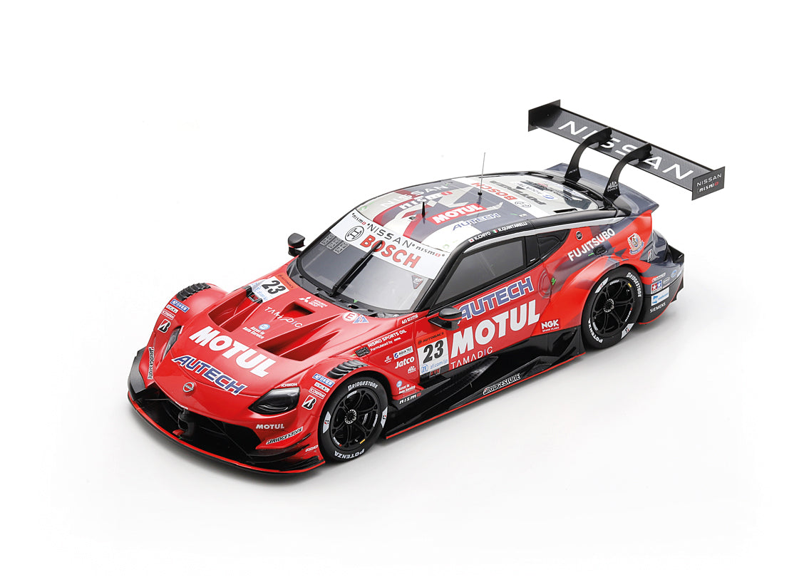 Spark 1:18 - Nissan NISMO MOTUL AUTECH Z No.23 Katsumasa Chiyo Ronnie Quintarelli GT500 Super GT Japan 2024 - Resin Model