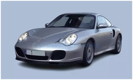 Minichamps 1:12 PORSCHE 911 (996) TURBO S – 1999 – Silver Metallic - Resin Model