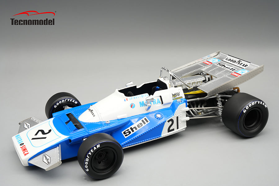 Tecnomodel 1:18 Matra MS120B No.21 Monaco GP 1971 Jean-Pierre Beltoise - Limited Edition - Resin Model Car