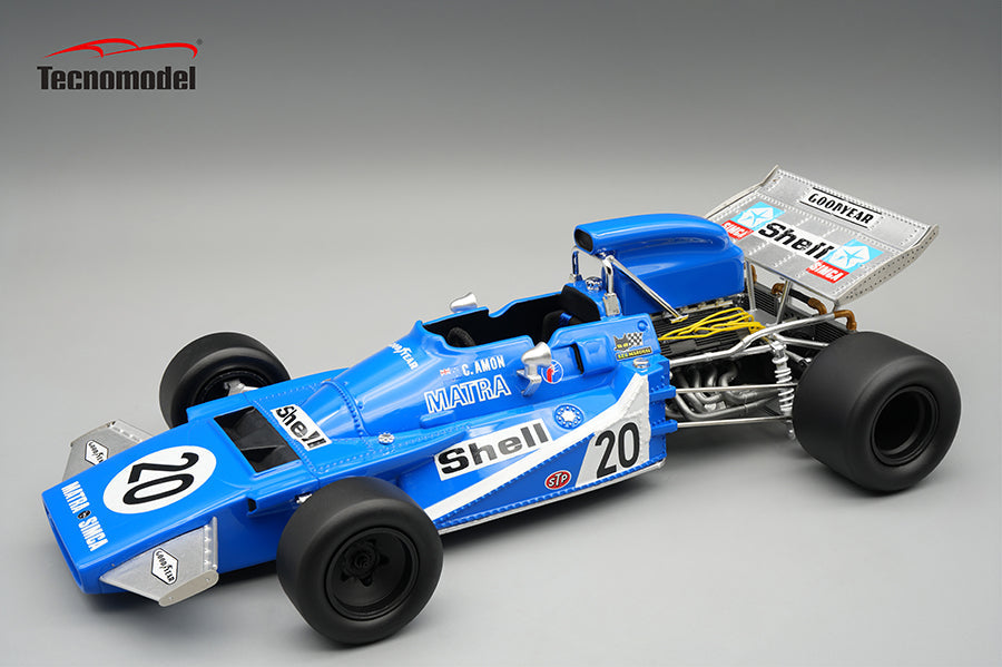 Tecnomodel 1:18 Matra MS120B No.20 Spanish GP 1971 Chris Amon - Limited Edition - Resin Model Car