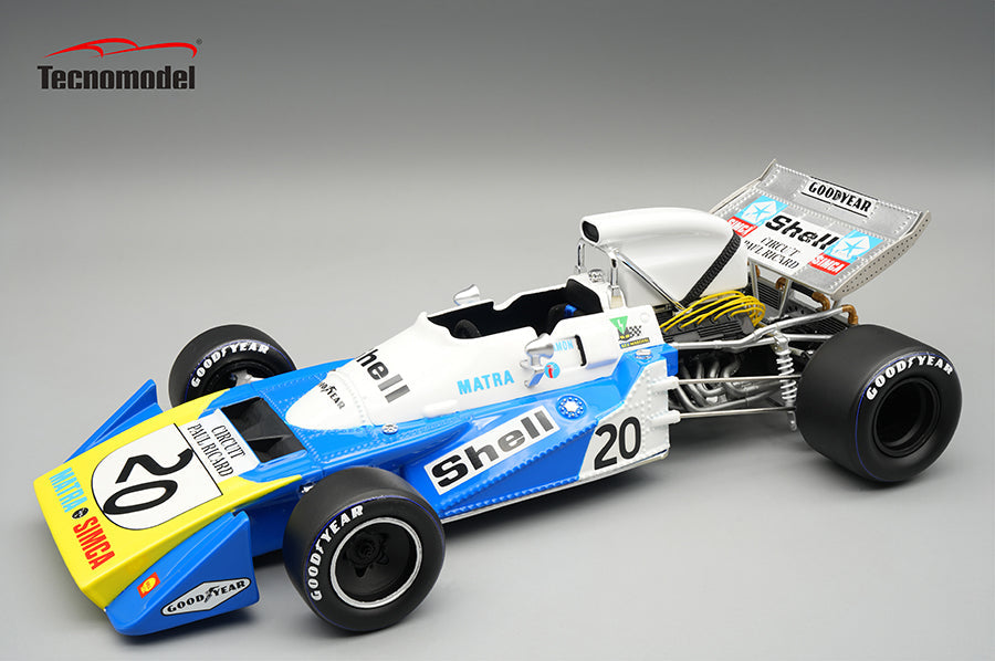 Tecnomodel 1:18 Matra MS120B No.20 French GP 1971 Chris Amon - Limited Edition - Resin Model Car