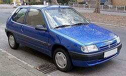Norev 1:18 1996 Citroen Saxo VTS - Poseidon Blue - Diecast Model