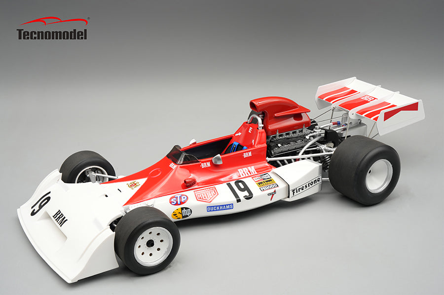 Tecnomodel 1:18 BRM P160E No.19 German GP 1973 Clay Regazzoni - Limited Edition - Resin Model Car