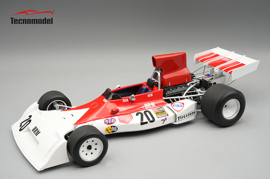 Tecnomodel 1:18 BRM P160E No.20 Canada GP 1973 Jean-Pierre Beltoise - Limited Edition - Resin Model Car