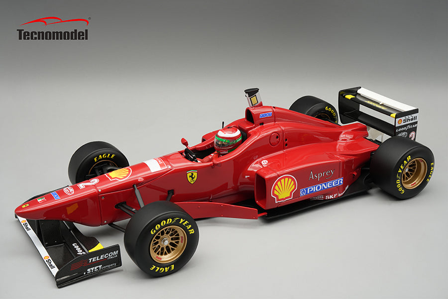 Tecnomodel - 1:18 Ferrari F310 No.2 Eddie Irvine San Marino GP 1996 - Limited Edition Resin Model With Driver Figure