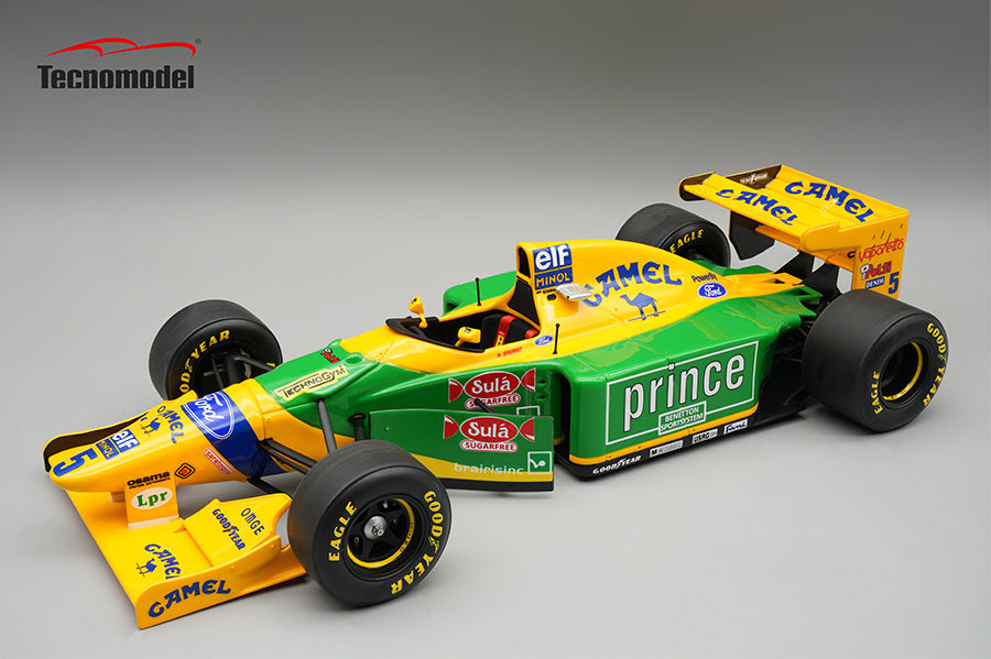 Tecnomodel 1:18 Benetton B193A No.5 Hungarian GP 1993 Michael Schumacher - Limited Edition - Resin Model Car