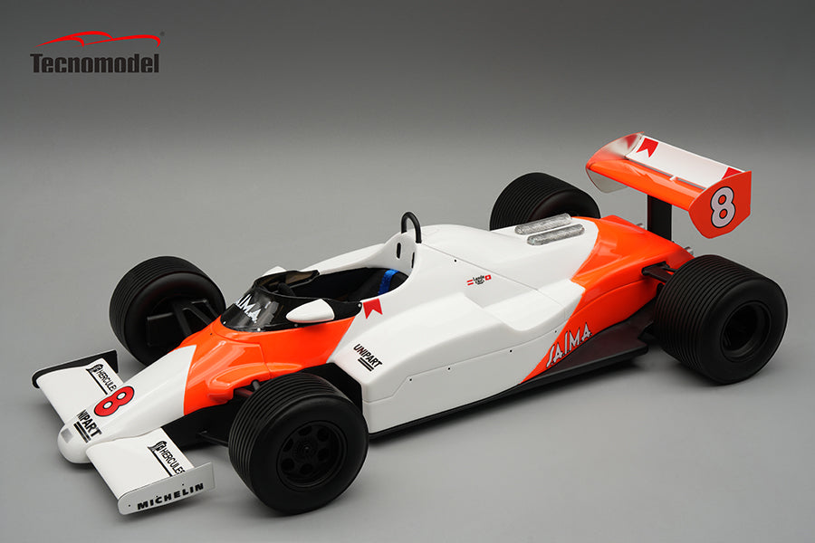 Tecnomodel 1:18 McLaren MP4/1C 1983 Monaco GP Driver Niki Lauda Wet Tyres Car No.8 - Limited Edition Resin Model