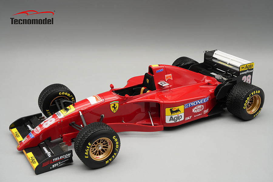 Tecnomodel - 1:18 Ferrari 412 T2 No.28 Gerhard Berger Japan GP 1995 - Wet Tyres - Limited Edition - Resin Car Model