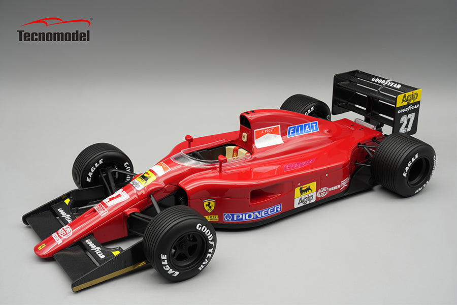 Tecnomodel - 1:18 Ferrari 642 No.27 Alain Prost Imola GP Wet Tyres 1991 - Limited Edition Resin Model