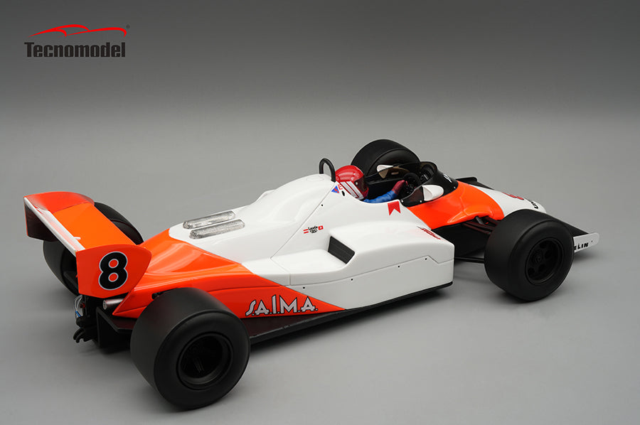Tecnomodel 1:18 Mclaren MP4/1C 1983 USA GP Driver Niki Lauda Car No.8 With Driver Figure - Limited Edition Resin Model