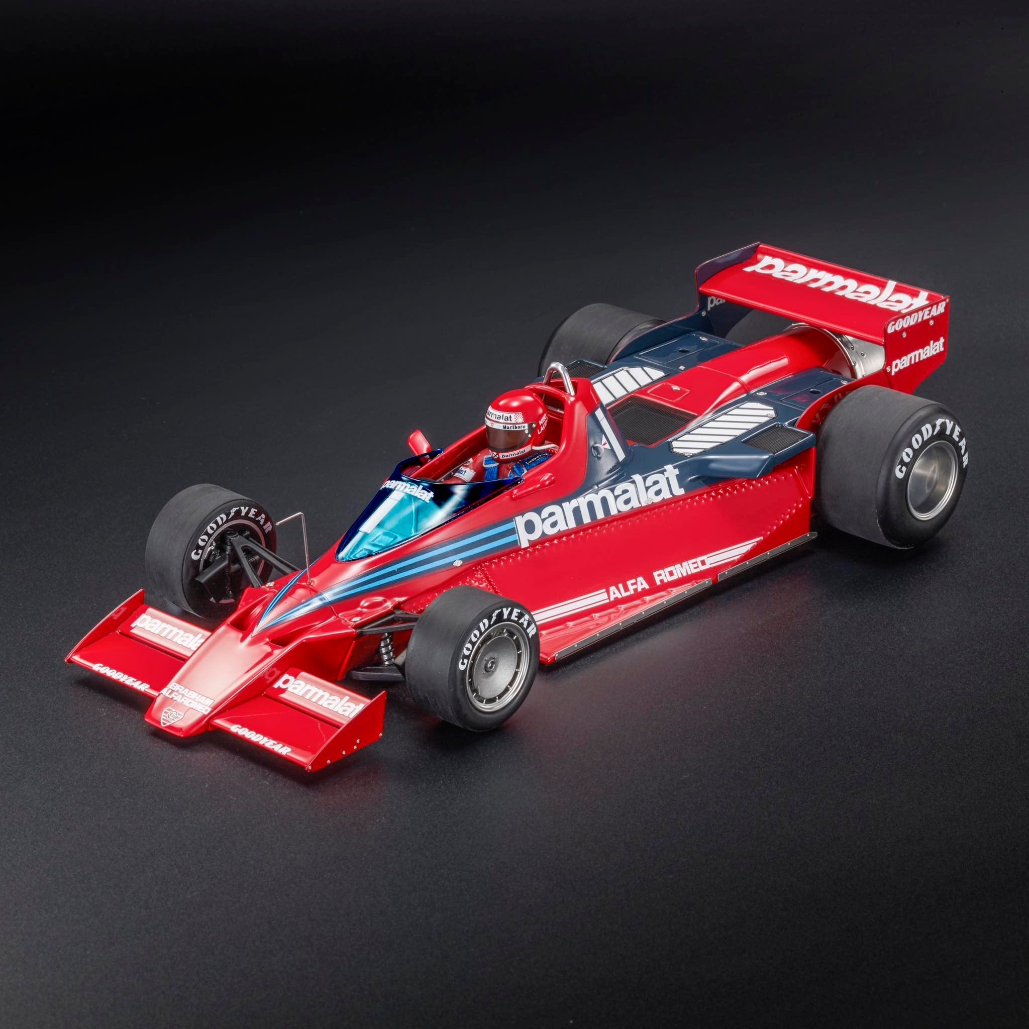 GP Replicas 1:18 Brabham BT46B "Fan Car" No.1 Niki Lauda Winner 1978 Swedish GP - Limited Edition Resin Model with Driver Figure