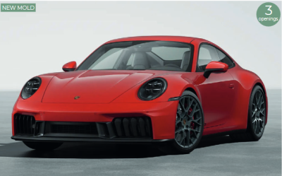 Norev 1:18 2025 Porsche 911 Carrera 4 GTS - Guards Red - Diecast Model