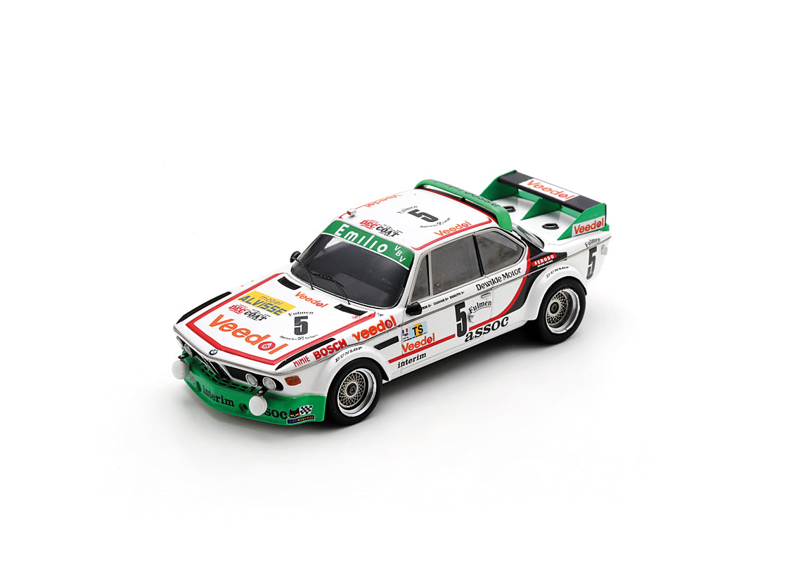 Spark 1:43 - BMW 635 CSi Bastos Juma Racing Team winner 24H Spa 1983 - Resin Model