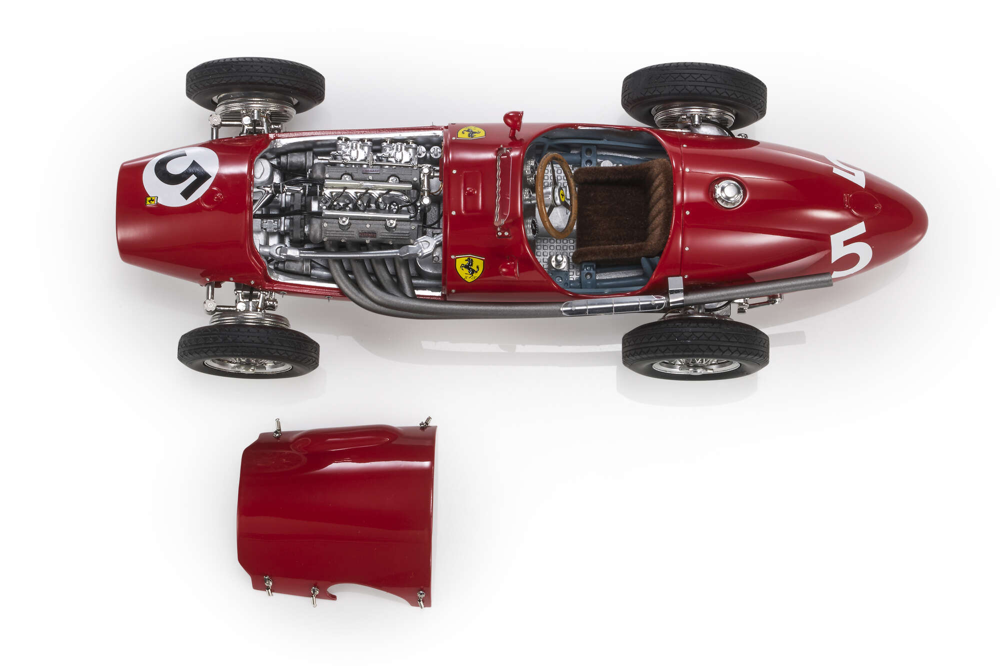 GP Replicas 1:12 Ferrari 500 F2 1953 - No.5 Alberto Ascari - World Championship Winner British GP - Limited Edition - Resin Car Model