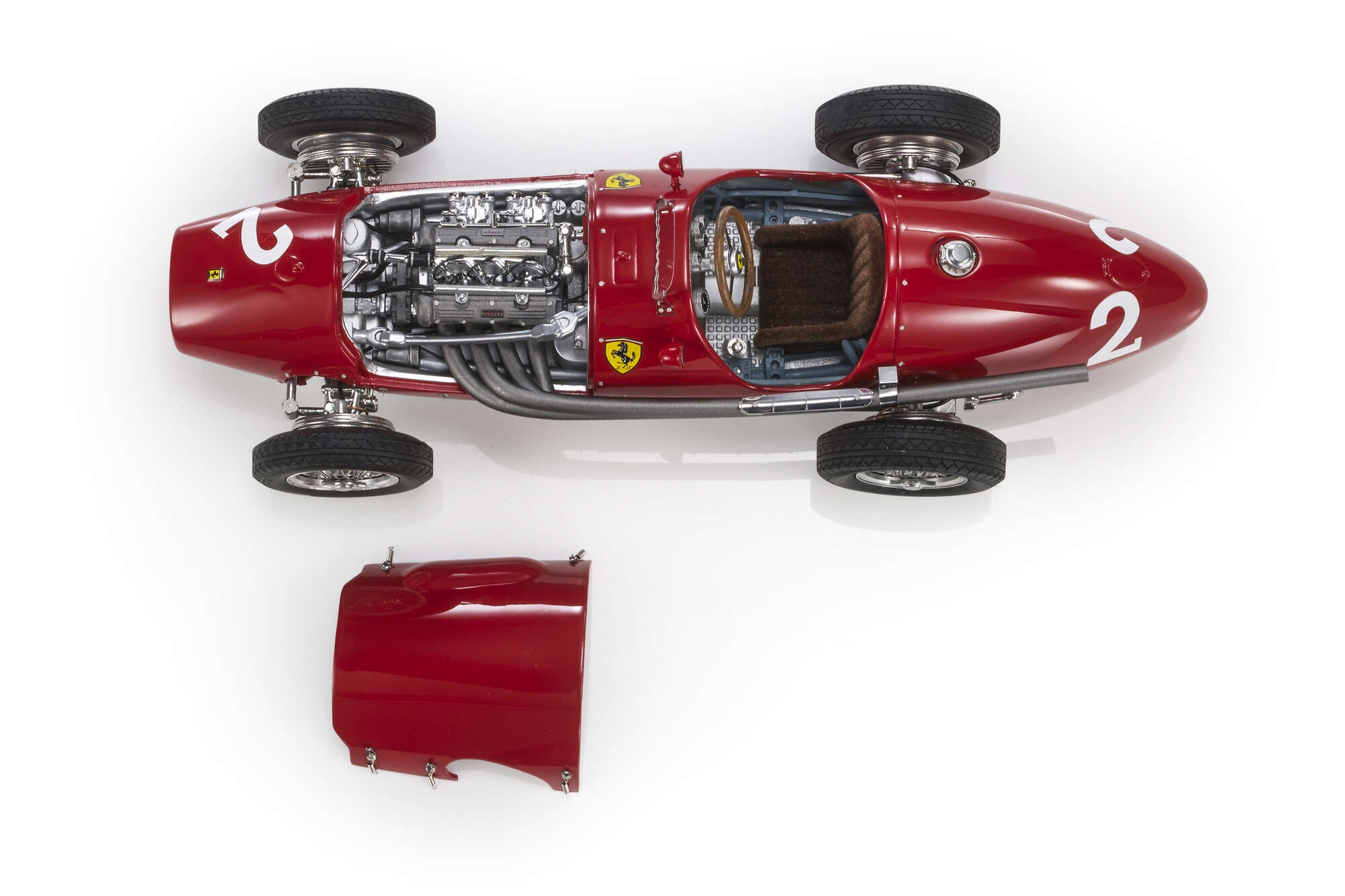 GP Replicas 1:12 Ferrari 500 F2 1953 - No.2 Guiseppe (Nino) Farina - Winner German GP - Limited Edition - Resin Car Model