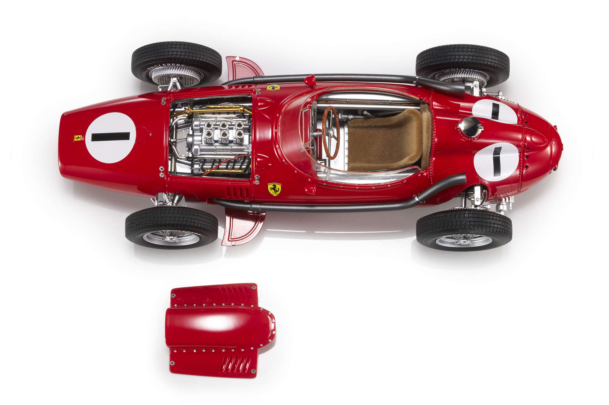 GP Replicas 1:12 Ferrari F1 Dino 246 - No.1 Peter Collins - Winner British GP 1958 - Limited Edition - Resin Car Model