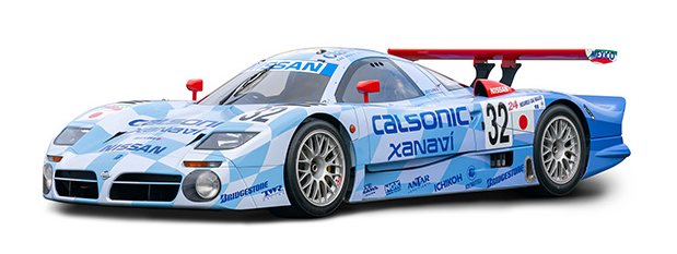 GT Spirit 1:18 Nissan R390 GT1 Le Mans 1998 Blue 1998 - Resin Model