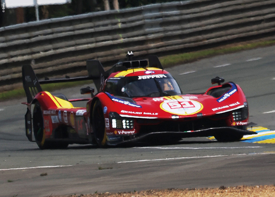 Looksmart 1:43 Ferrari 499P No.51 - Antonio Giovinazzi - James Calado - Alessandro Pier Guidi - AF Corse - 3rd Le Mans 2025 - Resin Model