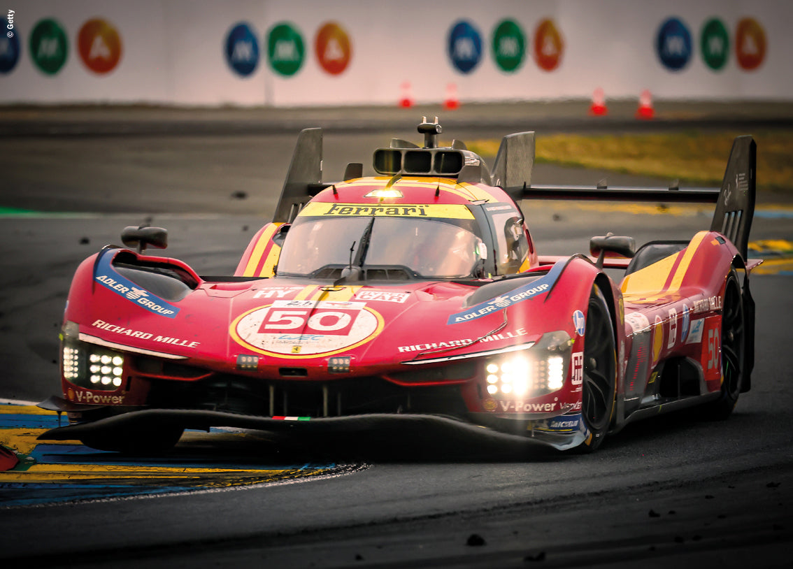 Looksmart 1:43 Ferrari 499P No.50 - Antonio Fuoco - Nicklas Nielsen - Miguel Molina - AF Corse - Le Mans 24H 2025 - Resin Model