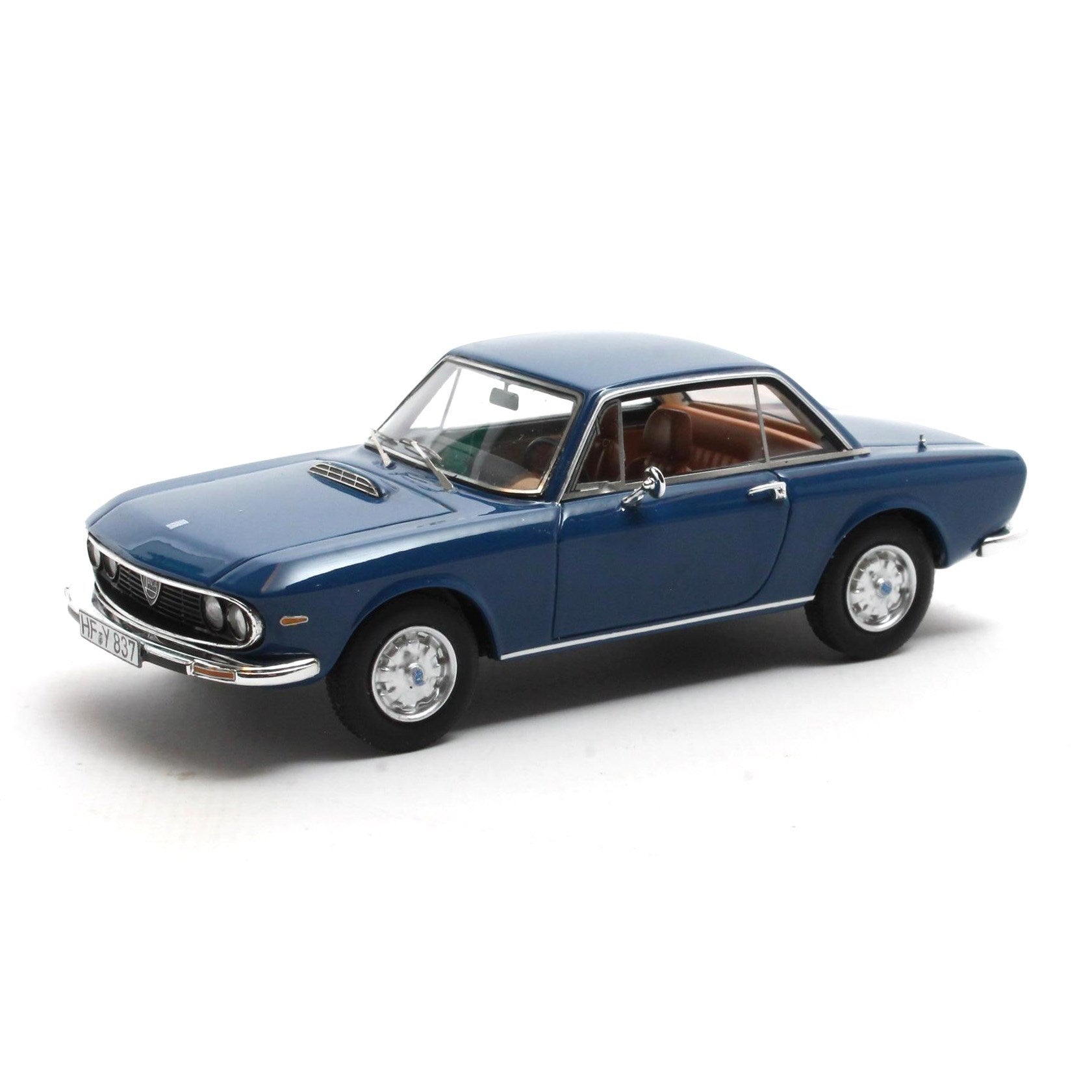 Matrix 1:43 Lancia Fulvia S3 1975 - Agnano Blue - Resin Model Car