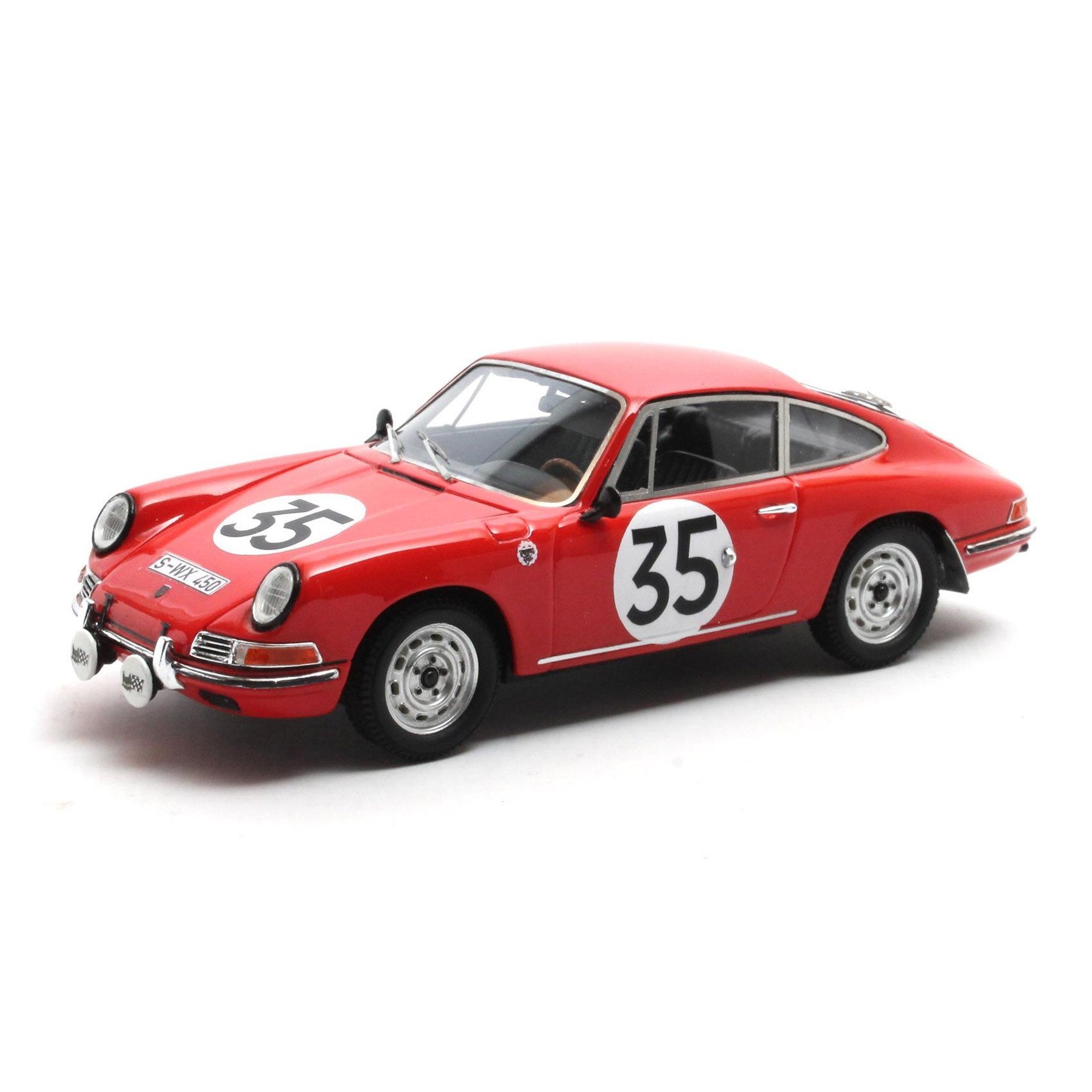 Matrix 1:43 - Porsche 911 - 1966 Le Mans 24 Hours - No.35 - Resin Model Car