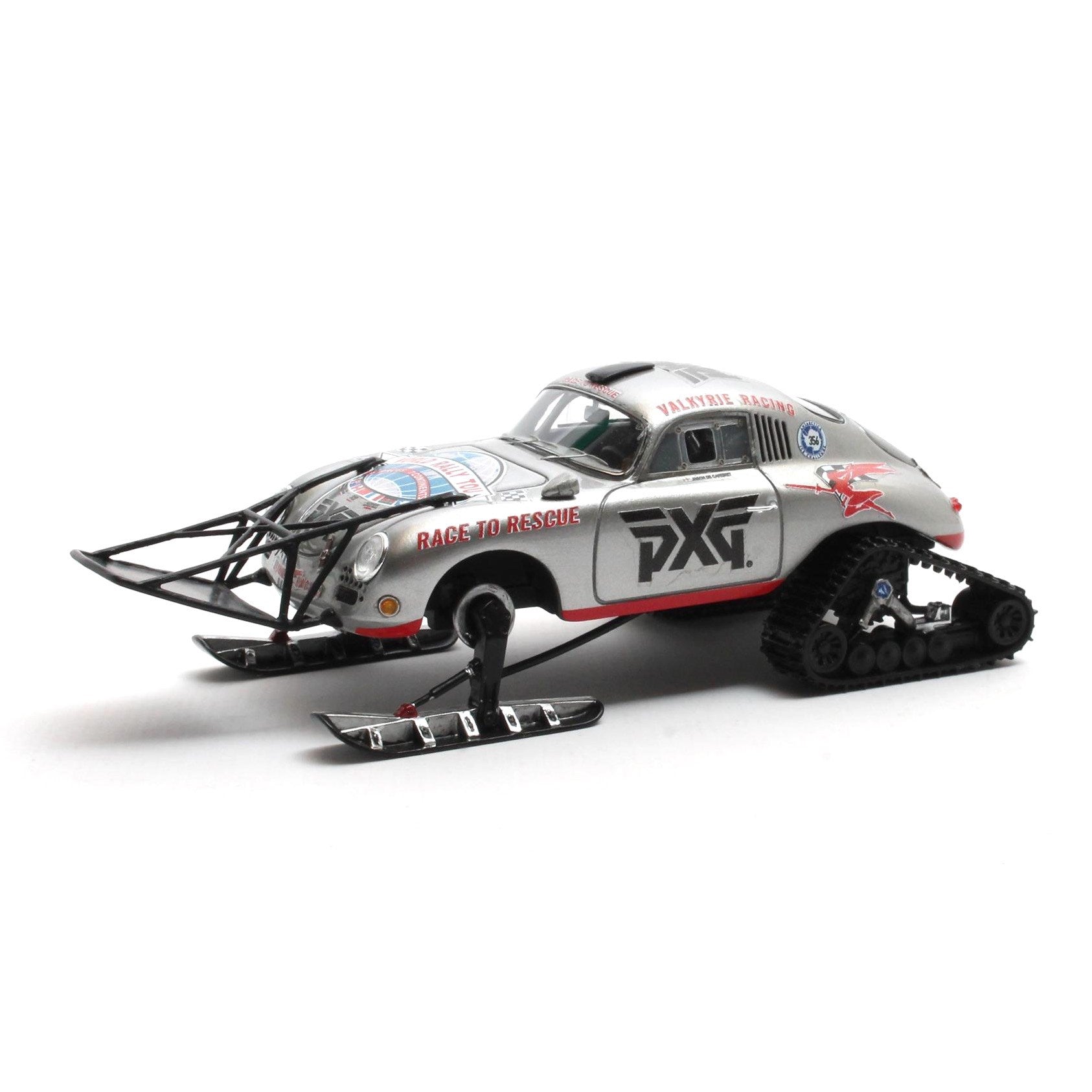 Matrix 1:43 - Porsche 356A - 2021 Antarctica Ice Challenge - Resin Model Car
