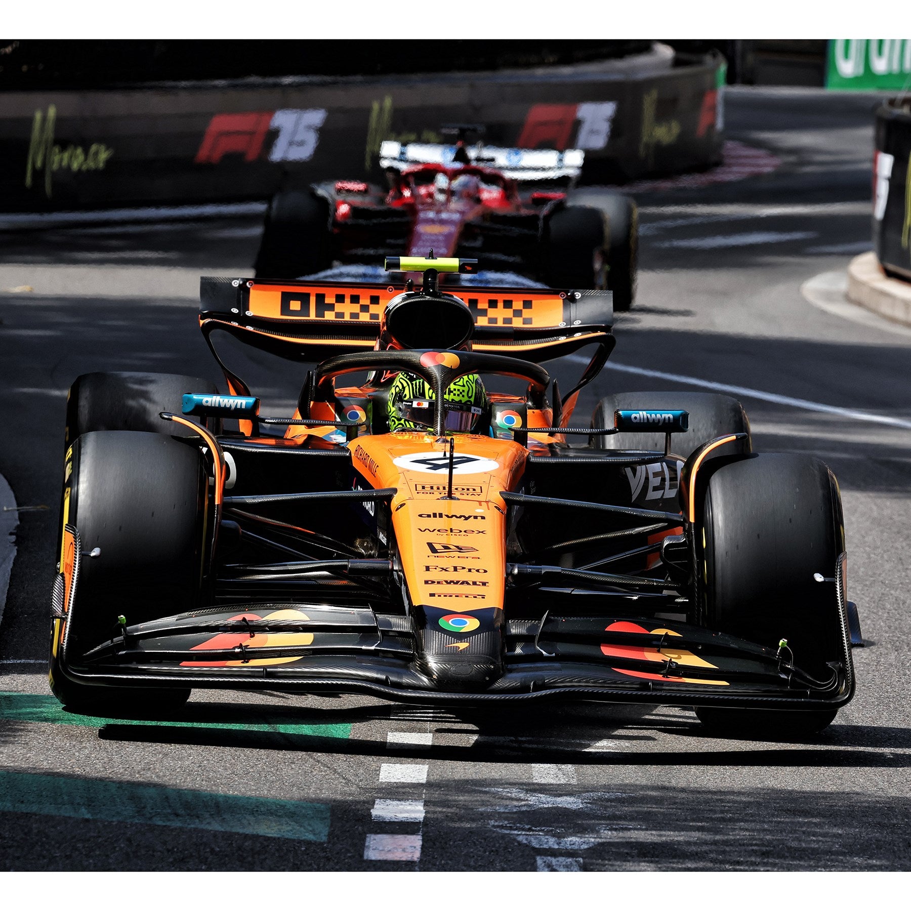 Minichamps 1:18 McLaren F1 MCL39 – Lando Norris – Winner Monaco GP 2025 - Resin Model
