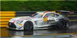 Spark 1:43 - Mercedes-AMG GT3 Evo No.130 Maro Engel Mercedes-AMG Team GMR - Winner Macau 2024 - Limited Edition - Resin Model