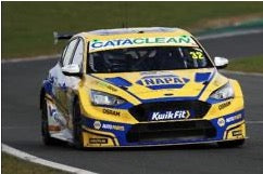Spark 1:43 - Ford Focus ST NAPA Racing No.32 Daniel Rowbottom BTCC - Snetterton Race 2 Winner 2025 - Limited Edition - Resin Model