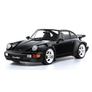 Minichamps 1:12 PORSCHE 911 (964) TURBO 3.6 – 1994 – Black - Resin Model