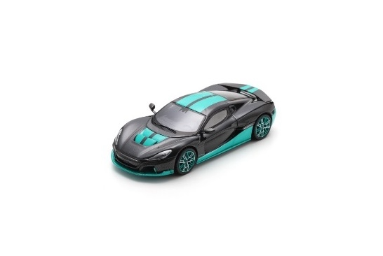 Spark 1:43 - Rimac Nevera Time Attack 2023 - Racing Green - Resin Model