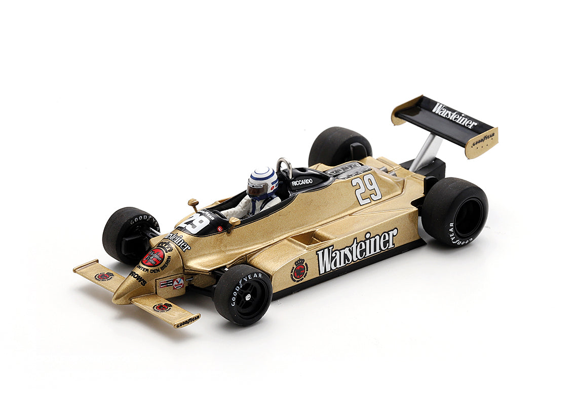 Spark 1:43 - Arrows A3 Cosworth No.29 Riccardo Patrese F1 Argentinian GP Buenos Aires 1980 - Resin Model