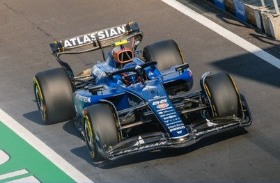Spark 1:43 Williams FW47 No.55 Carlos Sainz Chinese GP 2025