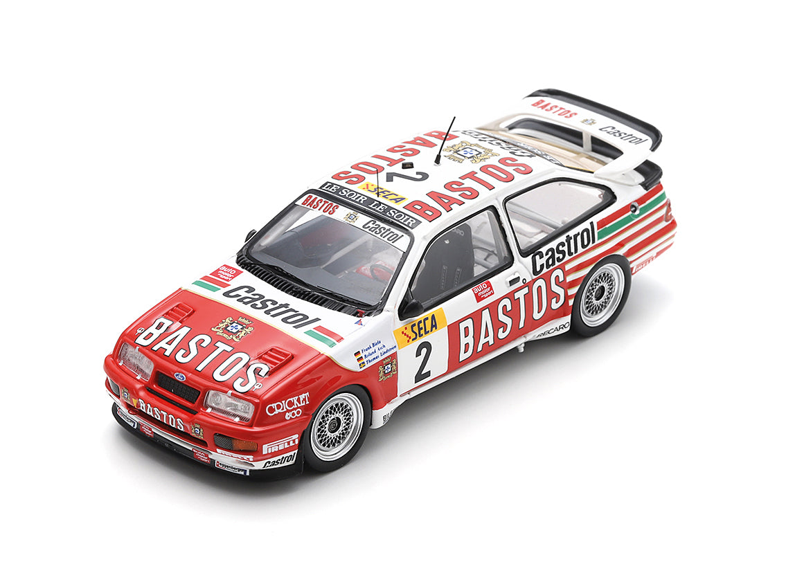Spark 1:43 - Ford Sierra RS500 Cosworth No.2 Frank Biela Roland Asch Thomas Lindström 3rd 24H Spa 1990 - Resin Model
