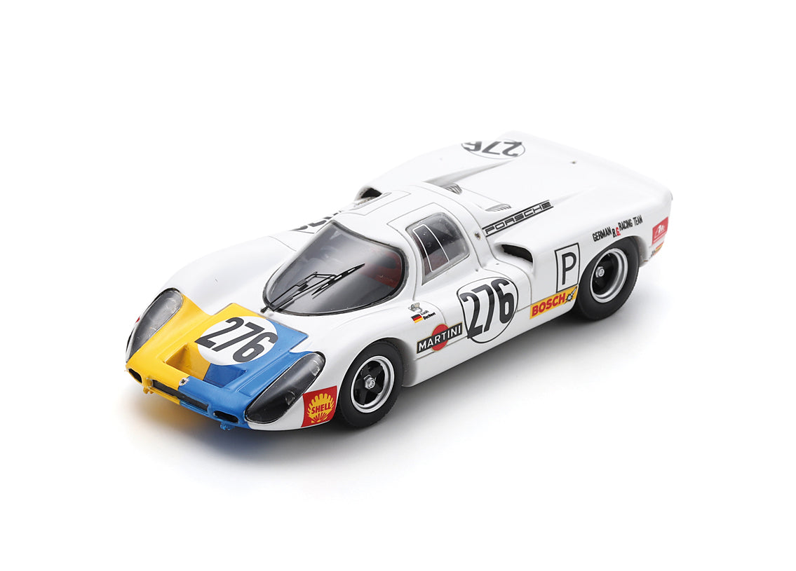 Spark 1:43 - Porsche 907 No.276 Gerhard Koch Hans-Dieter Dechent 6th Targa Florio 1969 - Resin Model