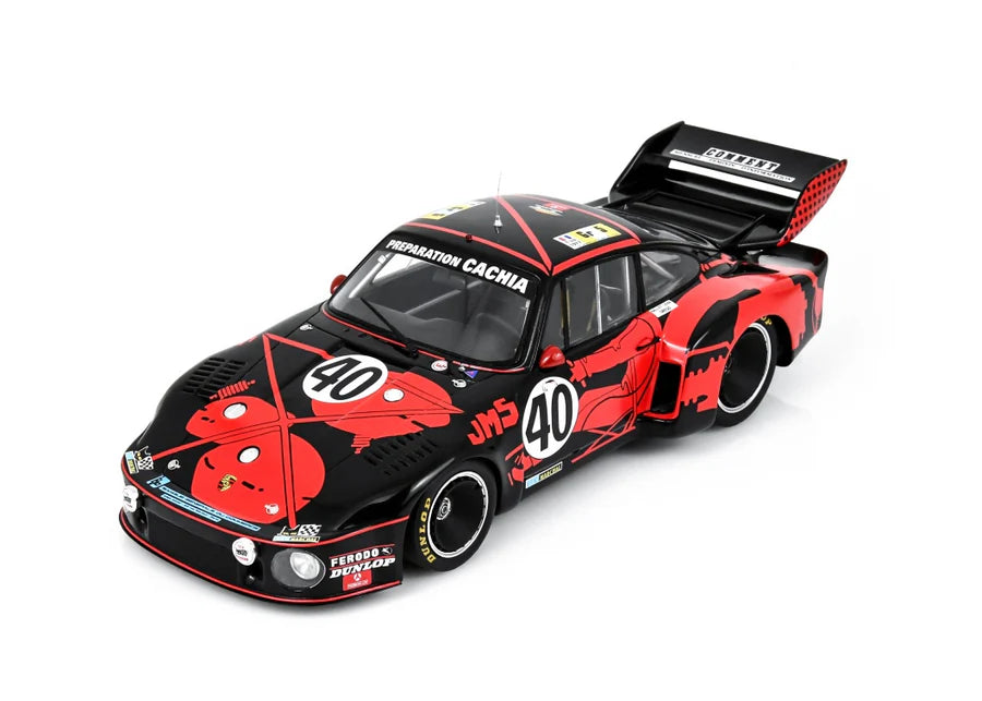 Spark 1:18 - Porsche 935 No.40 C. Ballot - Lena - P. Gregg 3rd - Le Mans 24H 1977 - Resin Model
