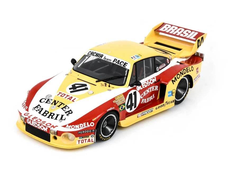 Spark 1:18 - Porsche 935 No.41 P. Gomes - M. Amaral - A. Guarana 7th Le Mans 24H 1978 - Resin Model