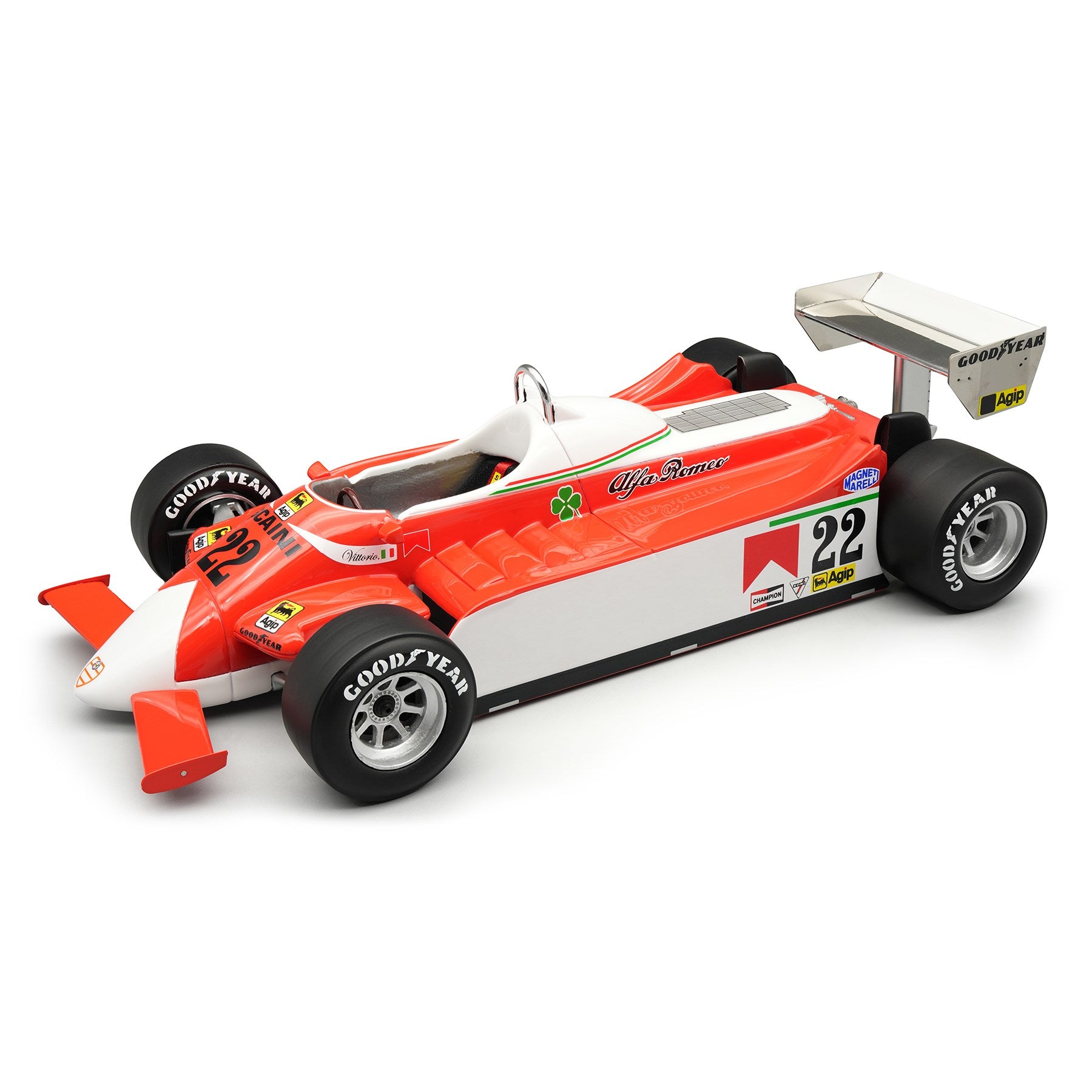 Tecnomodel 1:18 - Alfa Romeo 179 - no.22 Vittorio Brambilla - 1980 Dutch Grand Prix - Resin Model Car