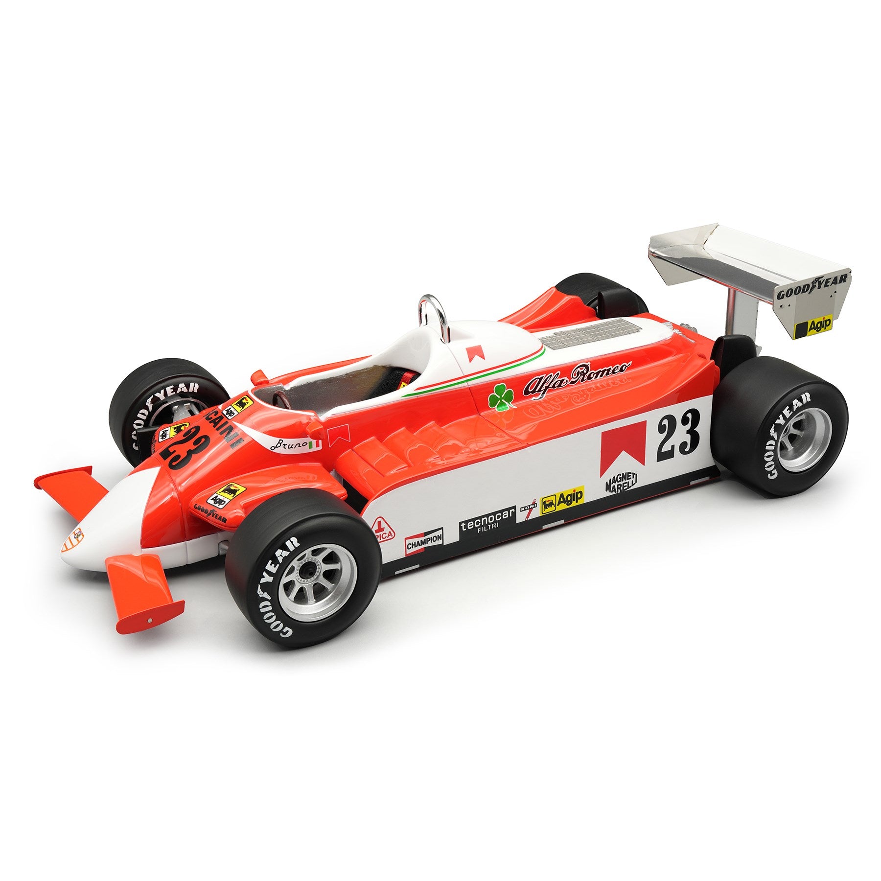 Tecnomodel 1:18 - Alfa Romeo 179 - No.23 Bruno Giacomelli - 1980 American Grand Prix - Resin Model Car