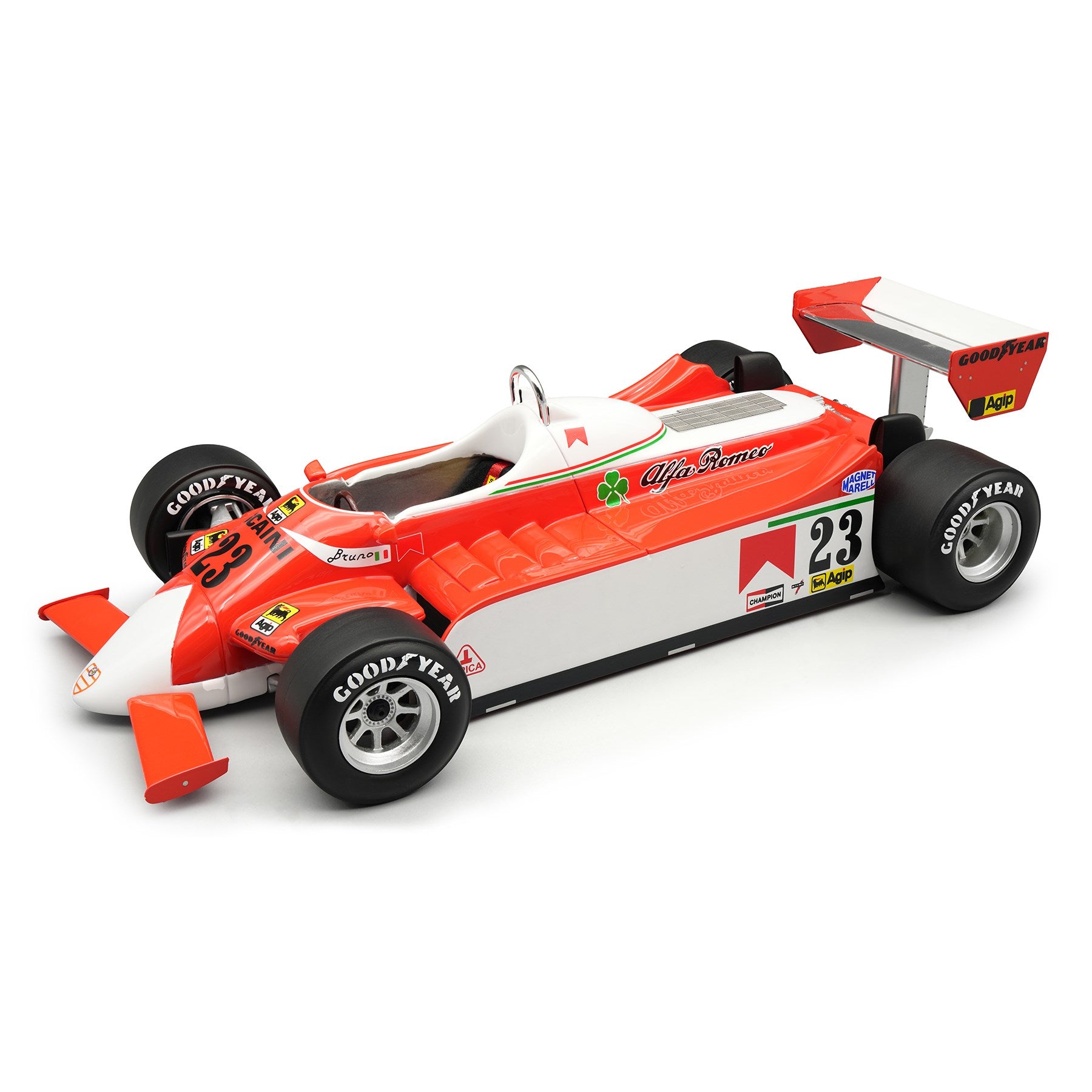 Tecnomodel 1:18 - Alfa Romeo 179 - No.23 Bruno Giacomelli - 1980 Monaco Grand Prix - Resin Model Car