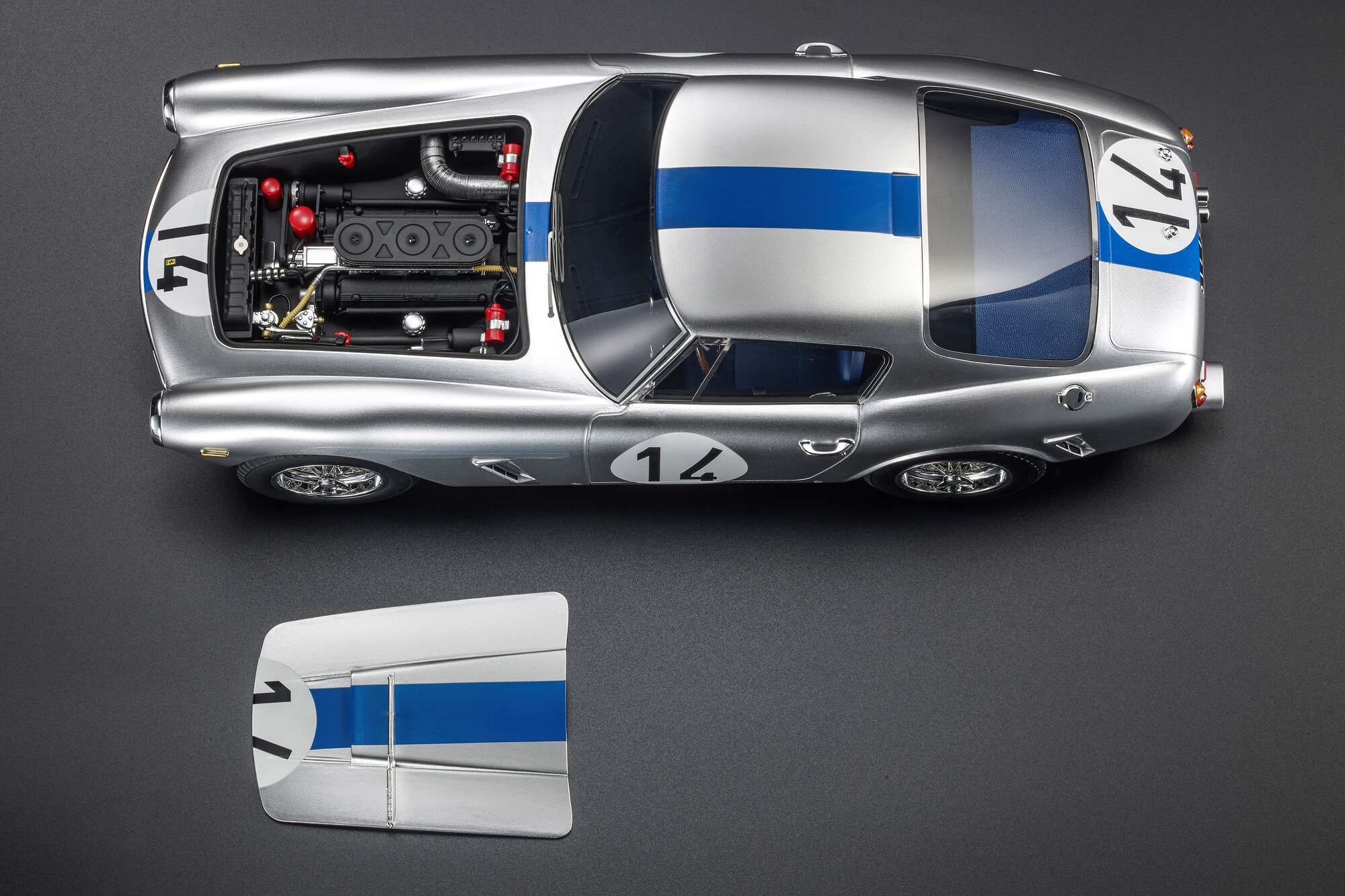 Top Marques 1:12 - Ferrari 250 GT SWB GT Class Winner 3rd Overall 24 Hours Le Mans - Resin Model