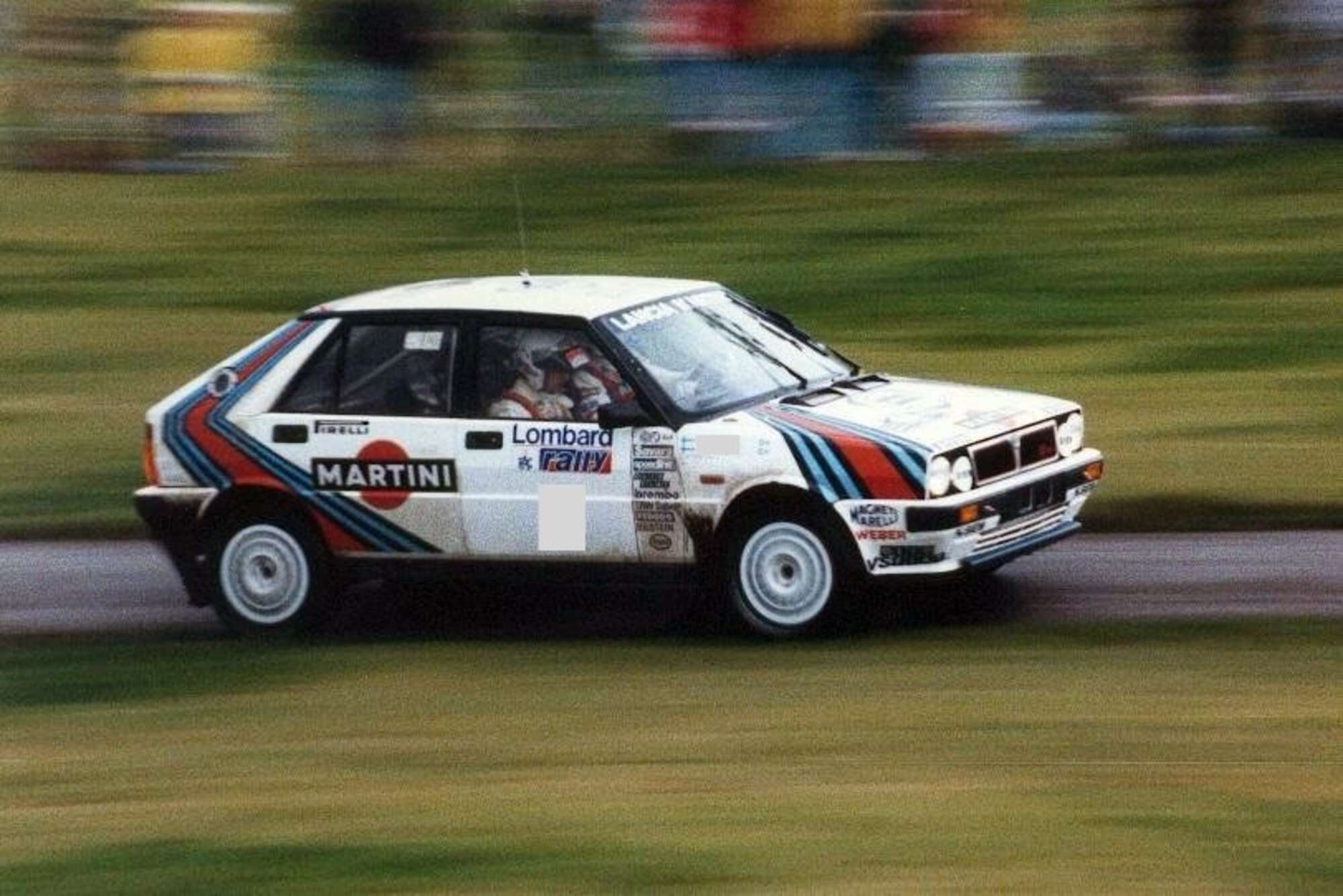 Top Marques 1:12 - LANCIA DELTA HF 4WD - No.4 Juha Kankkunen / Juha Piironen - Winner Lombard RAC Rally 1987 - Resin Model