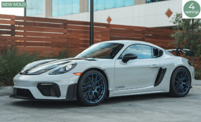 Norev 1:18 2023 Porsche Cayman GT4 RS With Weissach Pack - Chalk - Diecast Model