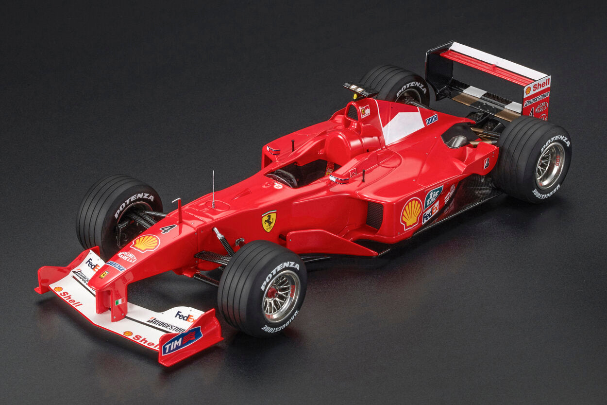 GP Replicas 1:18 Ferrari F2000 (2000) - no.4 Rubens Barrichello - Winner German GP Hockenheim 200 - Limited Edition - Resin Model