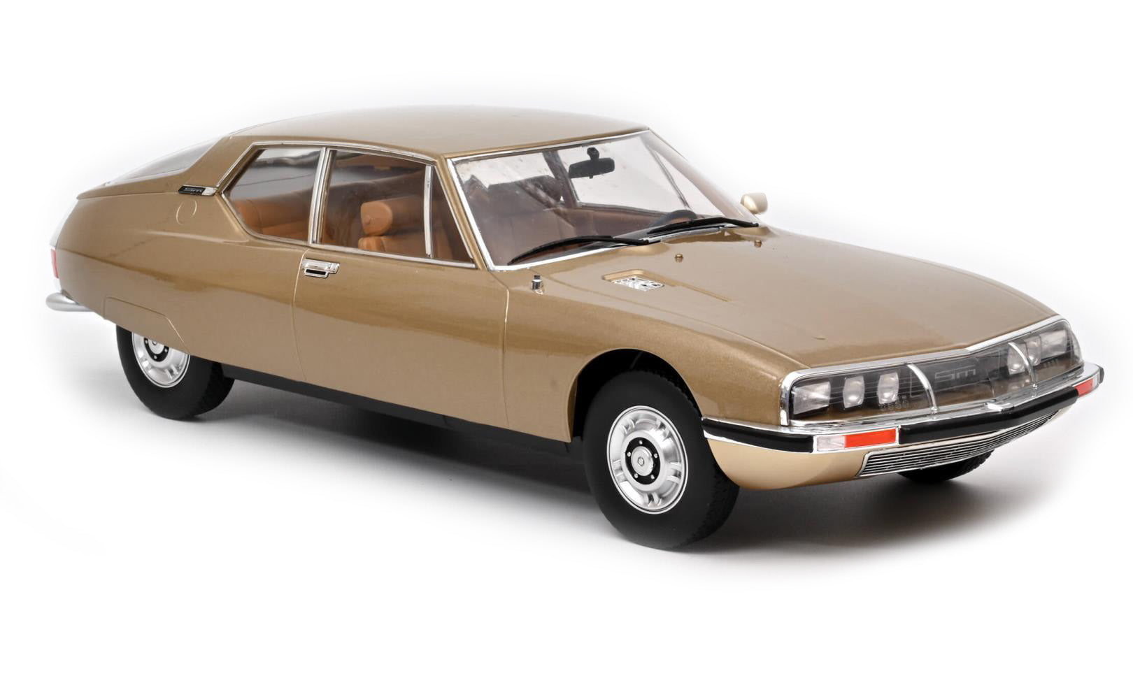Norev 1:12 1971 Citroen SM - Sable Metallic - Diecast Model