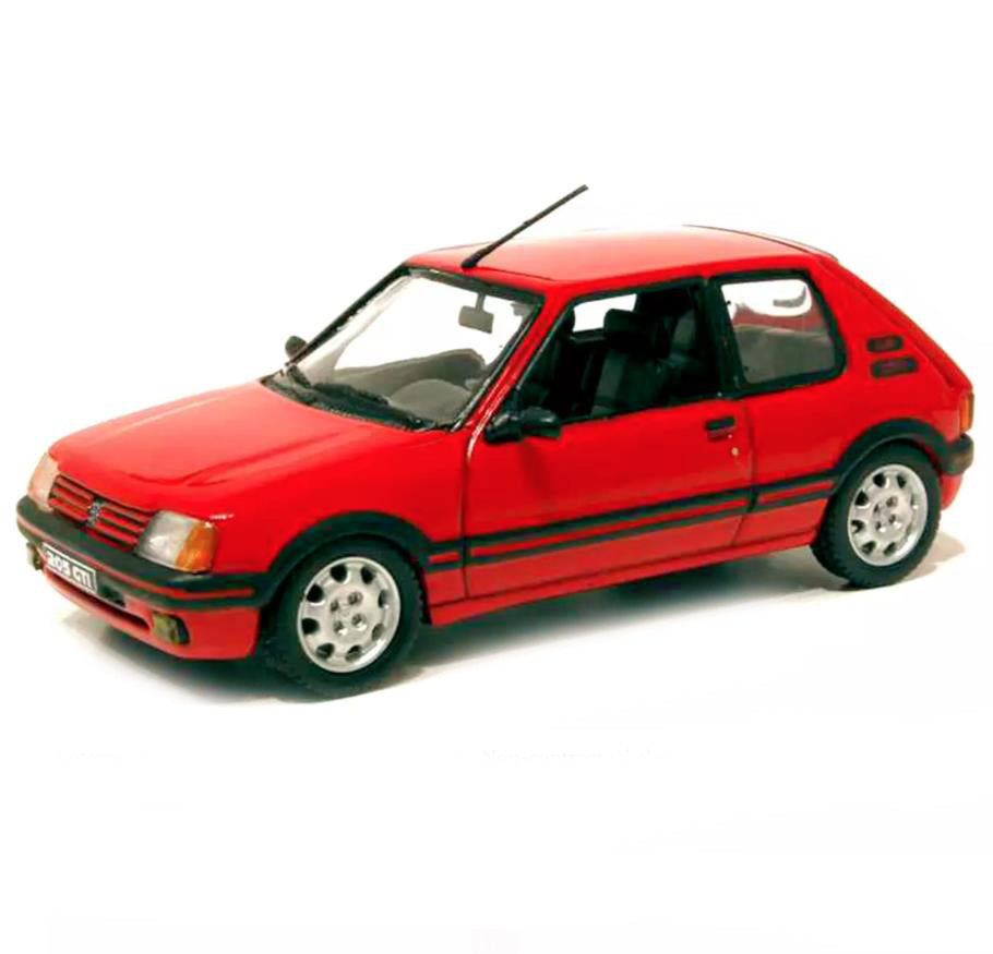Norev 1:12 1991 Peugeot 205 GTi 1.9 - Vallelunga Red - Diecast Model
