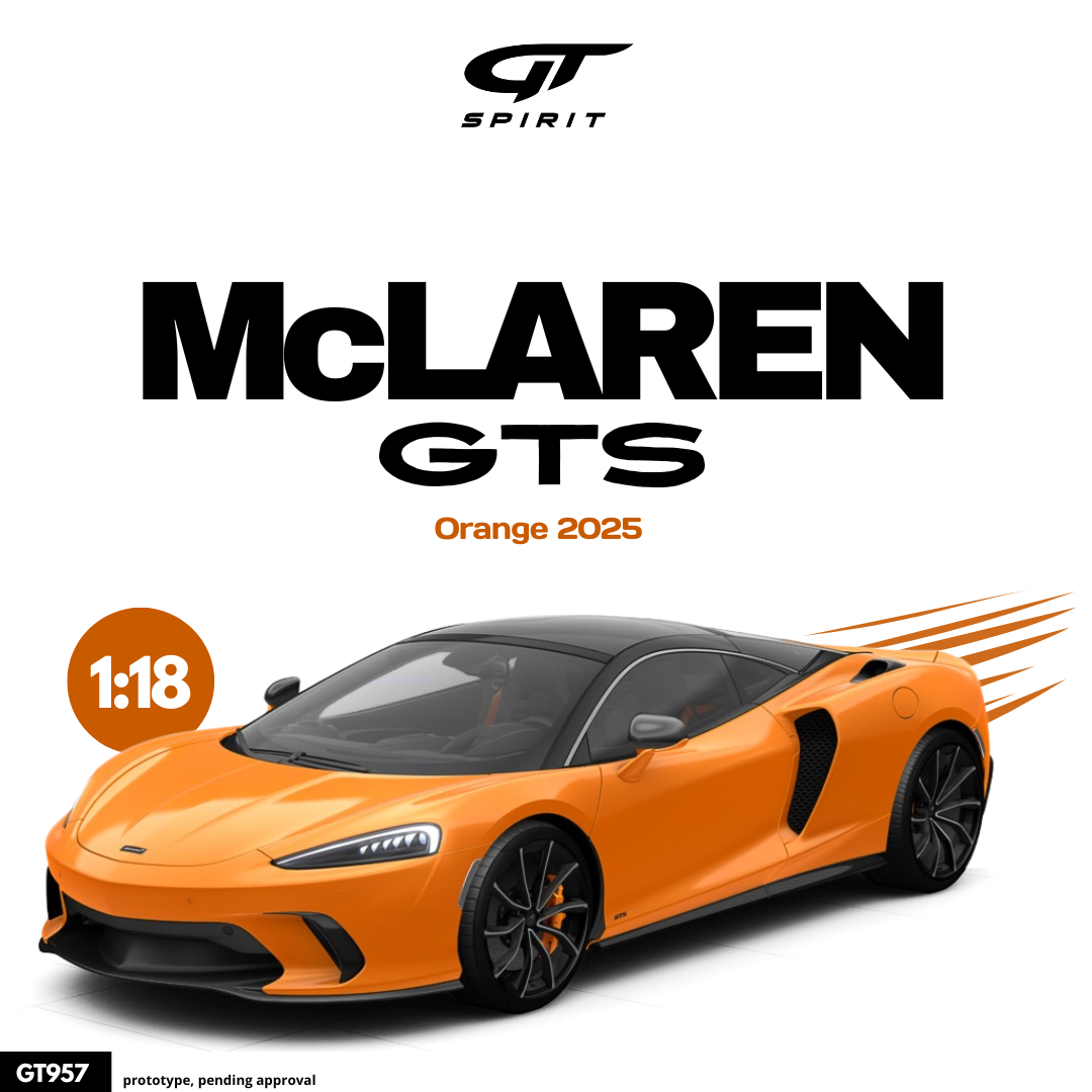 GT Spirit 1:18 McLaren GTS Orange 2025 - Resin Model