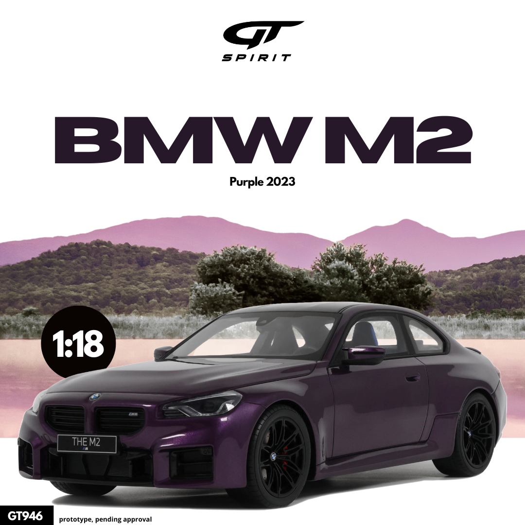 GT Spirit 1:18 BMW M2 Purple 2023 - Resin Model
